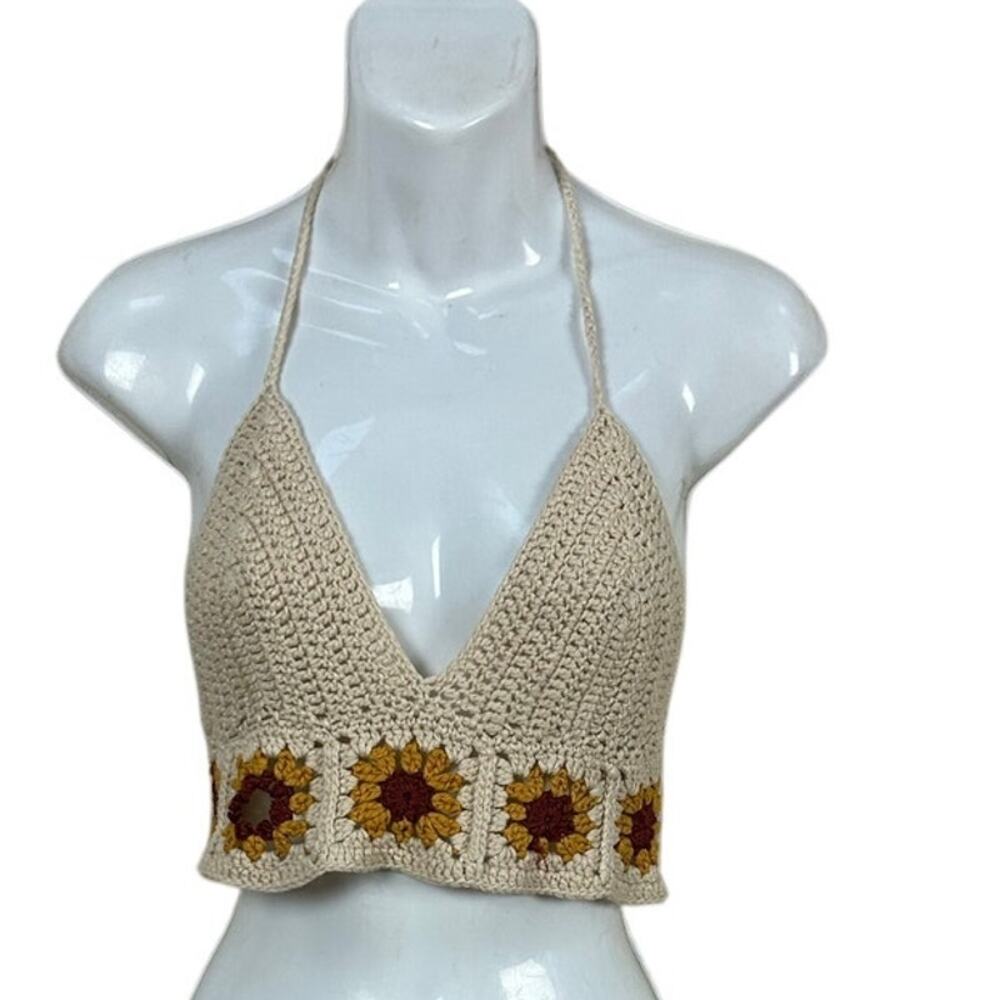 Edikted Jeannie Knit Halter size M/L
